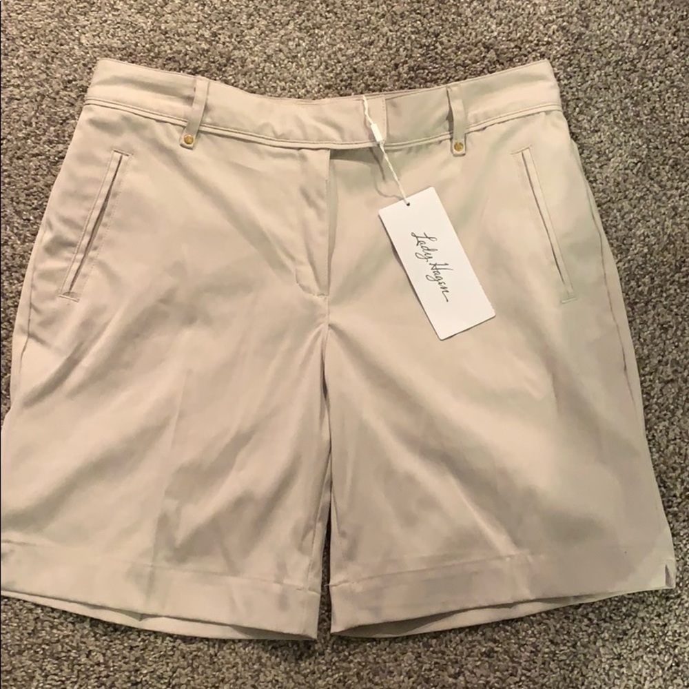 Never worn women’s golf shorts